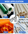 PVC Pipe Threader Kit For One Half And Three Quarter Inch Pipes With Internal And External Threading DIY Home Plumbing Sidekick for plastic pipes