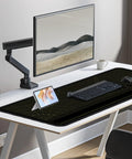 Premium Portable Workbench Mat 43.31 By 15.75 Inches With Non Slip Surface And Dual Measuring Scales With Angle Guides on desk