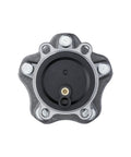 Top view of Wheel Bearing And Hub Assembly For Mazda 3 2014 To 2018 Sport Direct Fit Replacement High Quality Durable Steel Hub Carrier