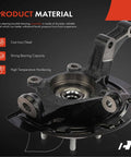 Front Right Steering Knuckle And Wheel Bearing Hub Assembly For Nissan Altima 2002 2003 2004 2005 2006 L4 Two Point Five L