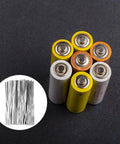 Top Tier Nickel Strip Welding Supply For Battery Spot Welding Tasks Comes In 100 Grams Pack High Purity Silver Finish, lithium ion batteries.