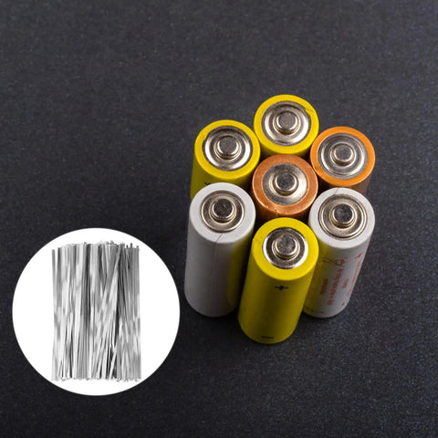 Top Tier Nickel Strip Welding Supply For Battery Spot Welding Tasks Comes In 100 Grams Pack High Purity Silver Finish, lithium ion batteries.