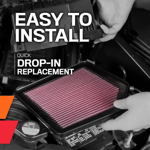 Installing High-Flow Lifetime Engine Air Filter For 2019-2026 GM Trucks And SUVs Boosts HP And Throttle Response