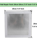 7.87 Inch Drywall Repair Patch Kit Peel And Stick For Large Holes Quick Fixes Sheetrock Ceiling Plaster Aluminum Wall Repair