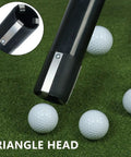Portable Golf Ball Retriever Shag Bag With Removable Plastic Tube No Bend Quick Pick Up Holds Up To 60 Balls At Full Extend 75cm