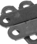 Heavy Duty Suspension Shackle Kit For Tandem Axle Utility Trailers With Nylon Bushings And Steel Long Bolts To Boost Performance, Durability, And Smooth Rides On The Road. steel trailer shackles