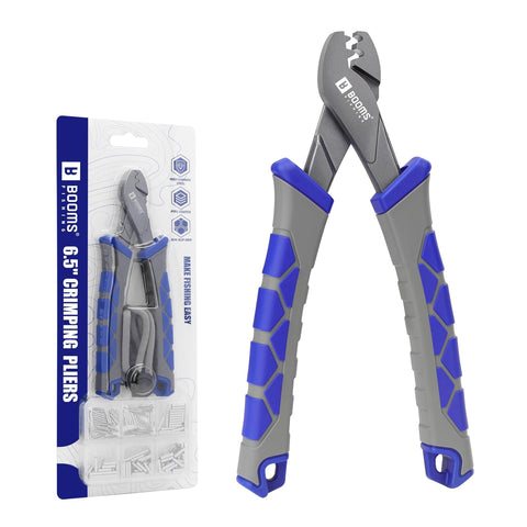 6.5 Inch Crimping Pliers For Single Barrel Crimpers With 300 Sleeves And A Lanyard Included XW41 Built Tough For Pro Grade Slip Free Multi Point Crimp That Grips Tight And Never Lets Go