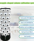 Vertical Hydroponic Tower System With 48 64 Or 80 Pots, 6 Layer Modular Grow Kit for Indoor Gardening
