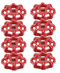 Beefy Metal Valve Wheel Handle Replacement Kit 8 Pack For Industrial Gate Valves Cast Iron Handwheel With 6x6mm Square Hole Durable Spigot Stop Valve Replacement Tool