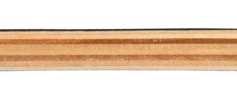 Side view of 31x8 Inch Complete Skateboard For Beginners And All Ages Dope 52mm 95A Wheels With ABEC-9 Bearings 7 Layer Maple Deck