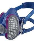 Blue Elipse Mask With P100 Odor Filters For Dust And Fume Protection Pro Grade Lightweight Respirator For Small And Medium Faces