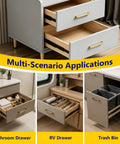 Beefy Heavy Duty Drawer Slides With Ball Bearing Runners Side Mount 1 Pair Steel Cold Rolled Construction Soft Close With Anti Collision Pads Perfect For Kitchen Drawers Dressers And Cabinet Pull Outs 4 To 20 Inches Range in multi-scenario drawers