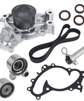 Timing Belt Kit With Water Pump And Gasket For 3.0L V6 Engines Fits Toyota Camry Sienna Avalon Solara ES300 RX300 1994 Through 2003 Replacement Set Direct Fit Durable shown in detail