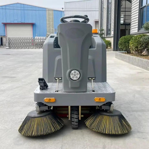 Heavy Duty Ride On Commercial Floor Sweeper For Concrete Industrial Cleaning Machine Warehouse Parking Lot And Logistics Center Maintenance Equipment Big Deal