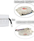 Anbaochi 10A Wall Switch For Chandelier Hoist Lifter, Electric Motor Winch Controller With Emergency Stop Button, safe wall switch for easy chandelier control.