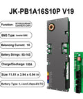 Slick Heavy Duty 100A LiFePO4 Battery Management System For 8S To 16S Packs 200A Peak Discharge 1A Active Cell Balancing with specifications.