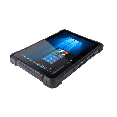 Built Tough Rugged Industrial Tablet Eating Up Daily Grind On Windows 11 Pro Fueled By Intel N100 Juice 16GB Ram And 256GB Storage side view with screen