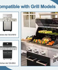 Grill Replacement Parts Kit For A 3 Burner Gas Grill, Includes Grates, Heat Plates And Burners, Fits 720-0787D And 720-0953 Series