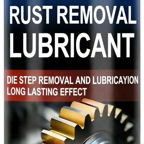 Rust Remover Spray For Metal Tools And Auto Parts Deep Penetration Rust Elimination Lubrication And Protective Coating Heavy Duty Multi Purpose Cleaner For Auto Repair Home Maintenance Industrial Equipment And Workshop Hardware Care