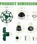 Wall Hydrant Complete Service Kit For C 144 And C 244 Series To Repair Anti Siphon Freezeless Faucets With Replaceable Parts Only dimensions