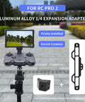 Aluminum One Quarter Inch Tough Built Screw Port Tripod Mount Neck Lanyard Hanger Bracket Adapter For Mavic 4 Pro RC Pro 2