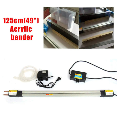 12V 48 Inch Acrylic PVC Plastic Sheet Bender Tool Manual Strip Heater With 1500W Power For 1-6Mm Thickness effective for sign making.