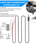Radar Detector Hardwire Kit for Escort, Valentine One, Uniden, Beltronics, Cobra with RJ-11 Style Jack diagram and installation