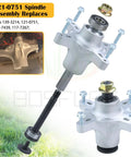Beefed Up Three Pack Spindle Kit Replacement With Pulley And Belt Replaces 139 3214 121 0751 117 7439 117 7267 For Toro Timecutter