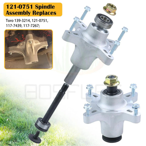 Beefed Up Three Pack Spindle Kit Replacement With Pulley And Belt Replaces 139 3214 121 0751 117 7439 117 7267 For Toro Timecutter