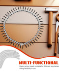 Heavy Duty Drywall Anchors And Self Tapping Screws Kit With Plastic And Alloy Material for projects, featuring tools on table