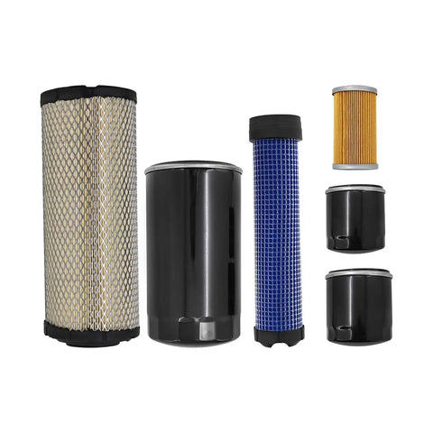 Maintenance Filter Kit For Tractors TC35A TC35D TC35DA TC40A TC40D TC40DA TC45A TC45DA With Outer And Inner Air Filters Oil Filter Hydraulic