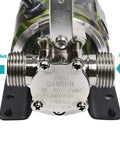 Front view of Water Transfer Pump 115V With Switch, showing 3/4 in inlet and outlet ports, 330 GPH Utility Pump.