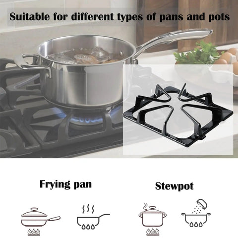 4 Pack Stove Grates Replacement 8.8 x 8.3 Inches Porcelain Enamel Cast Iron For Maytag Amana Inglis Kirkland Kenmore Gas Range Cooktop Burner Grate Set
