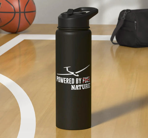 Skybound Sailplane Pilot Water Bottle For Aviation Fans Stainless Steel Insulated Bottle Keeps Drinks Hot Or Cold Dope Gift