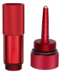 EU2200i Generator No Mess Oil Change Funnel And Magnetic Dipstick Kit in red aluminum for spill-free oil changes.