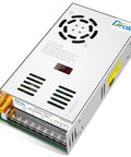 Adjustable DC Power Supply 0 To 24V, 20A Buck Converter From 110/220V AC To Regulated 24V DC, showing LED display