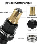 Close-up of Heavy Duty Rivet Nut Tool Kit with detailed craftsmanship: smooth threads, solid construction, and neat finish.