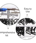 RC Repair Tool Set With Metric Screw Assortment Kit For RC Cars Including Machine Screws Bolts And Nuts In A Compact Box