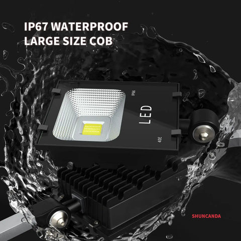 IP66 Waterproof Built Tough 30W Folding Aluminum Arm Work Light For Lathe Milling And Drill Presses, LED Lamp with Long Reach