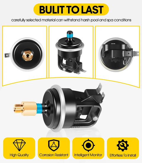 2 Psi Air Pressure Switch Replacement With O Ring For Jandy Zodiac Laars Teledyne Pool And Spa Heaters R0013200 Compatible Repair Part