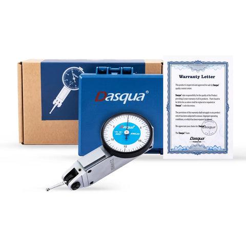 Precision Dial Test Indicator 0 To 0.03 Inch Range With Shock-Proof Gearing And 0.0005 Inch Resolution, Features A 2.25 Inch Dial