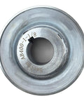 One And One Eighth Inch Bore 4 Inch Outside Diameter V Belt Pulley One Groove Web Sheave Carbon Steel Zinc Plated