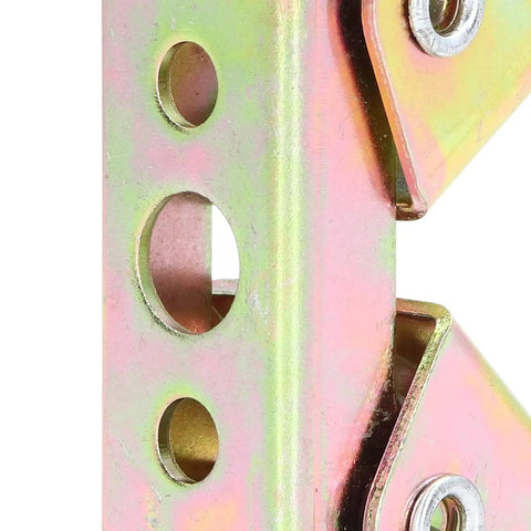 Get That V Clamp Game Strong With These 6 Adjustable Magnetic Fixtures For Metal Welding, Made From Durable Stainless Steel To Hold Round And Flat Surfaces Like A Boss For Serious Pros, close-up on adjustable clamp holes.