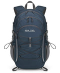 Unisex 20L Lightweight Waterproof Hiking Backpack For Men And Women All Day Comfort With Breathable Ergonomic Back Panel Blue