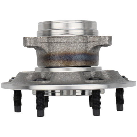 Front view of 4x4 Ready Front Wheel Hub And Bearing Assembly For Chevrolet Colorado And GMC Canyon 2009-2012 With ABS, 6-Lug