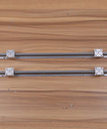 Built Tough Linear Bearing Rail Slide Shaft Kit With SBR12UU Bushings For Cnc And Diy Builds offers stable, rust-resistant steel guides.
