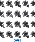 Door Trim Panel Retainer Clip Set 20 Pack For Porsche 911 928 944 968 1970 To 1995 And VW Corrado EuroVan Jetta Rabbit Vanagon