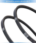 Close-up of Beefed Up Drive Belt For Rear Tine Tillers 12 X 728 Type 4L Tooth Replacement Compatible With Versa Tiller models.