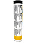 Prime Application Grease NLGI 2 With 3 Percent Moly 13.7 Oz Cartridge Case Of 10, side view of cartridge for lubrication.