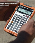 Hand-held Do It All Construction Master Pro Calculator For Contractors And Builders With Feet Inch Fraction Math Quick Layouts